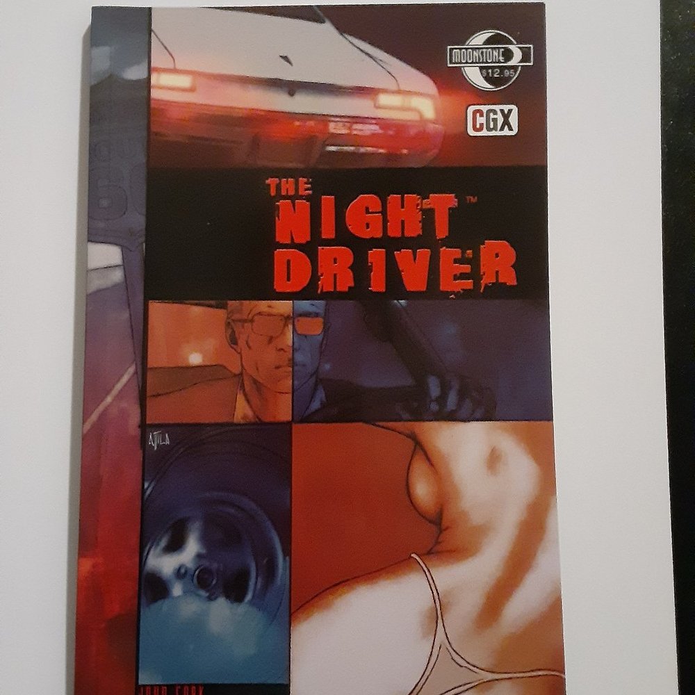 NIGHT DRIVER GRAPHIC NOVEL  Written by John Cork. Adapted by Christopher Mills.